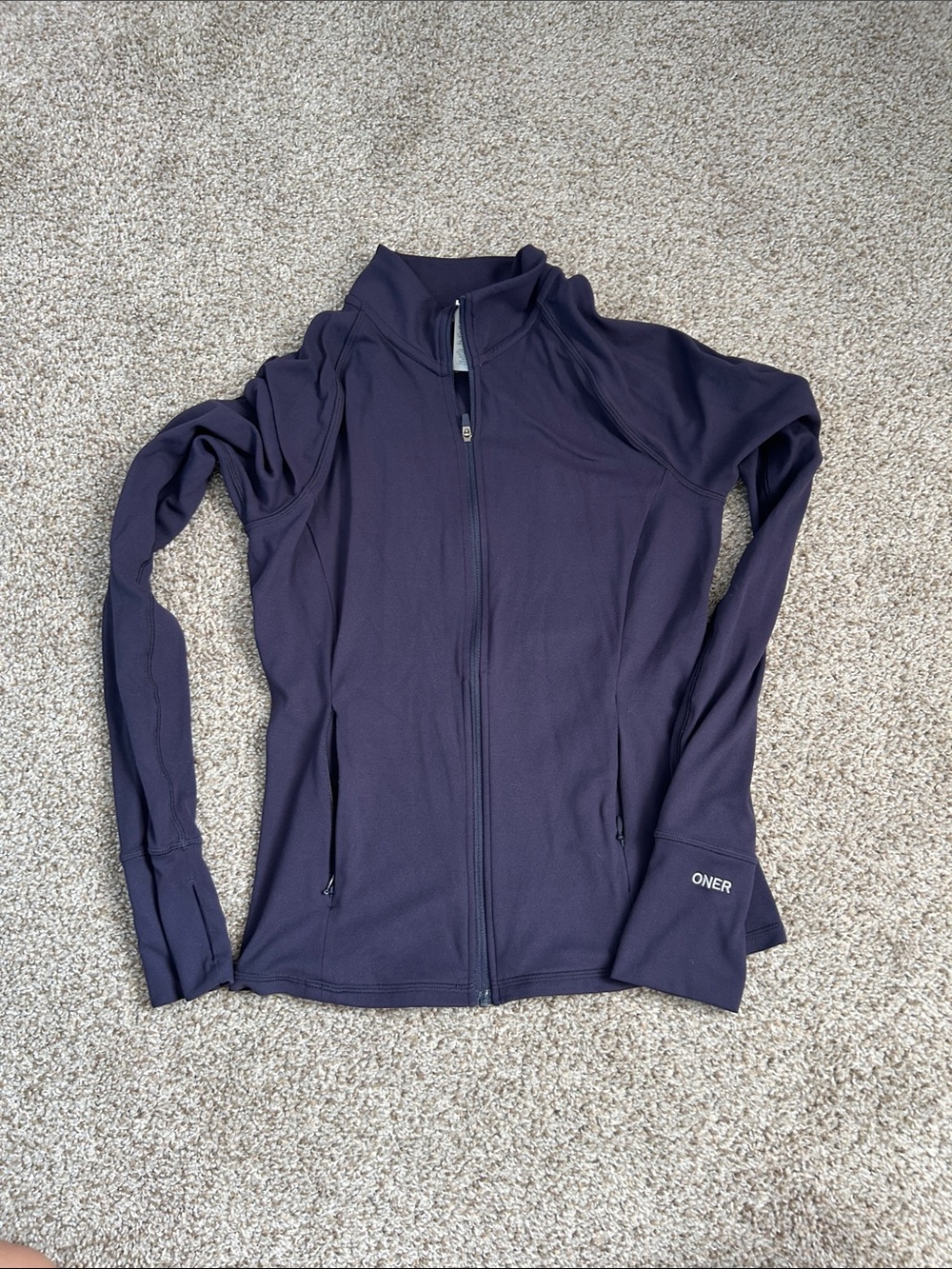 Oner active soft motion Navy Full-Zip Utility Jacket